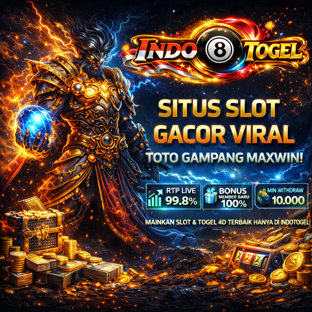INDOTOGEL - Situs Gacor Viral Toto Slot Online Gampang Maxwin Deposit Qris Termurah